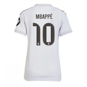 Real Madrid Kylian Mbappe #10 Jalkapallovaatteet Naisten Kotipaita 2025-26 Lyhythihainen